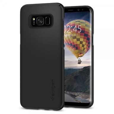 Spigen Ultra Thin Suojakuori till Samsung Galaxy S8 Plus Musta
