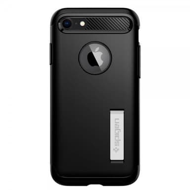 Slim Armor till iPhone 7/8/SE 2020 Suojakuori Musta
