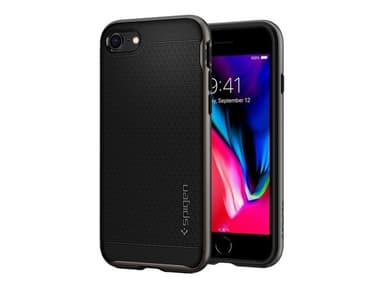 Neo Hybrid 2 till iPhone 7/8/SE 2020 Suojakuori Gunmetal