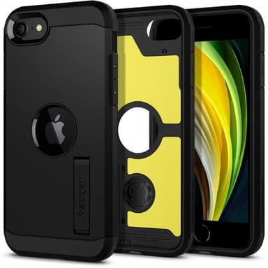 Spigen iPhone 7/8/SE Kuori Tough Armor Musta