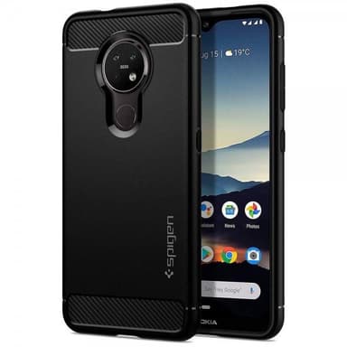 Spigen Nokia 6.2/7.2 Kuori Rugged Armor Matte Black