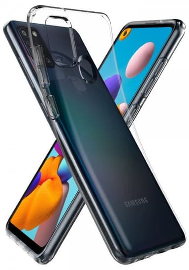 Spigen Samsung Galaxy A21s Kuori Liquid Crystal Crystal Clear