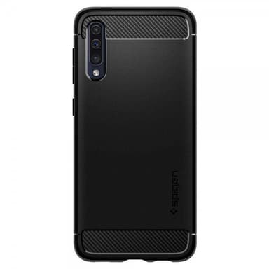 Spigen Samsung Galaxy A50 Suojakuori Rugged Armor Mattae Black