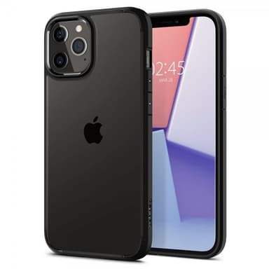 Spigen iPhone 12/iPhone 12 Pro Suojakuori Ultra Hybrid Matte Black