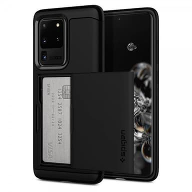 Spigen Samsung Galaxy S20 Ultra Kuori Slim Armor CS Musta
