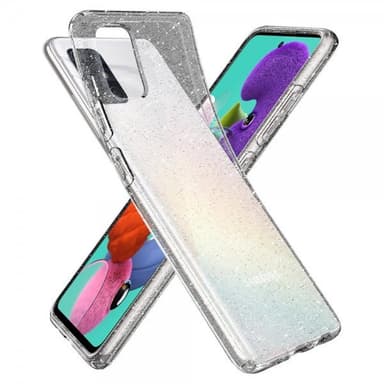 Spigen Samsung Galaxy A51 Suojakuori Liquid Crystal Glitter Crystal Quartz