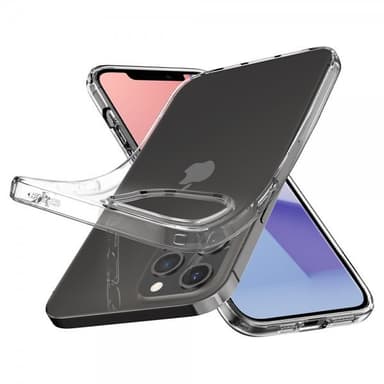 Spigen iPhone 12/iPhone 12 Pro Suojakuori Liquid Crystal Crystal Clear