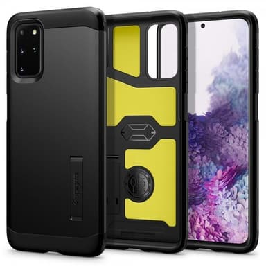 Spigen Samsung Galaxy S20 Plus Kuori Tough Armor Musta