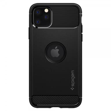 Spigen iPhone 11 Pro Max Kuori Rugged Armor Matte Black