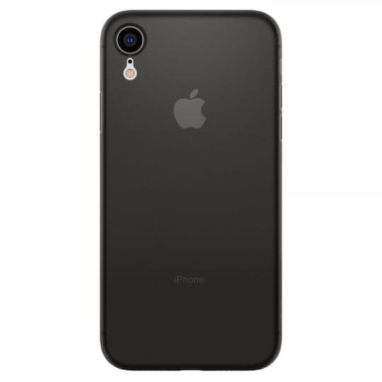 Spigen AirSkin Kuori iPhone Xr Musta