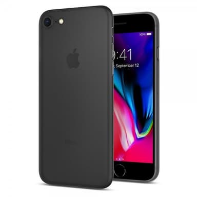 Spigen iPhone 7/8/SE Suojakuori AirSkin Musta