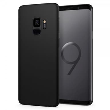Spigen AirSkin Suojakuori till Samsung Galaxy S9 Musta