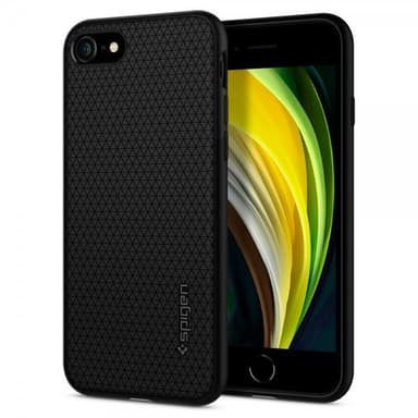 Spigen iPhone 7/8/SE Kuori Liquid Air Musta