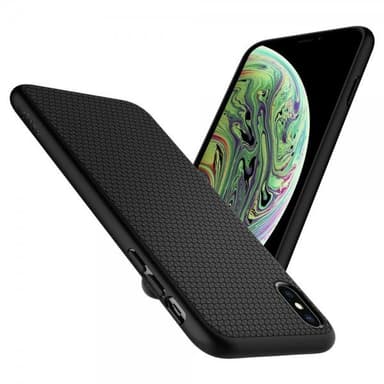 iPhone X/Xs Suojakuori Liquid Air Mattae Black