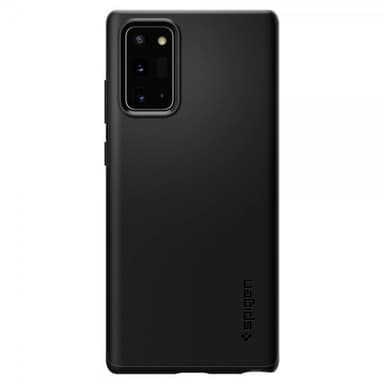 Spigen Samsung Galaxy Note 20 Kuori Thin Fit Musta