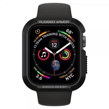 Spigen Apple Watch 40/41mm Kuori Rugged Armor Musta