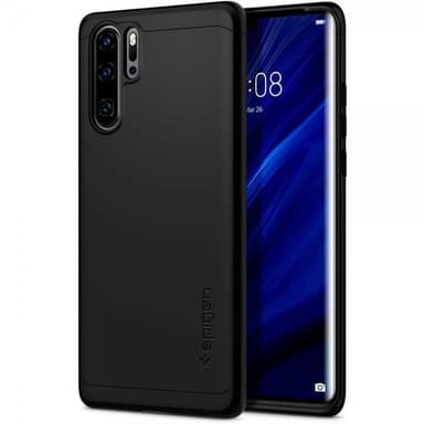 Spigen Huawei P30 Pro Kuori Thin Fit 360 Näytönsuojalla Musta