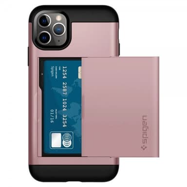 Spigen iPhone 11 Pro Kuori Slim Armor CS Ruusukulta