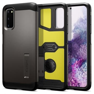 Spigen Samsung Galaxy S20 Kuori Tough Armor Gunmetal