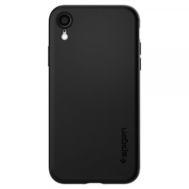 Spigen iPhone Xr Suojakuori med Näytönsuoja Ultra Thin 360 Musta