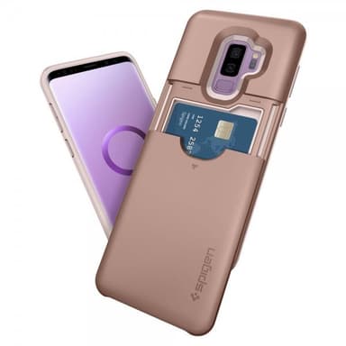 Slim Armor CS till Samsung Galaxy S9 Plus Suojakuori RoseKeltainend