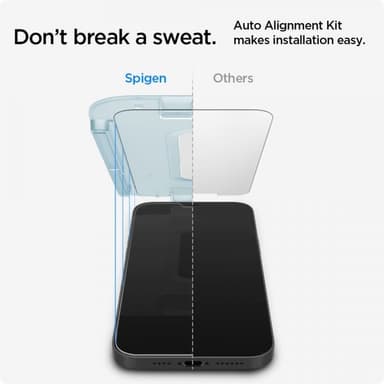 Spigen iPhone 12 Mini Näytönsuoja GLAS.tR EZ Fit 2 kpl