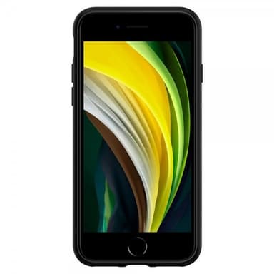 Spigen iPhone 7/8/SE Kuori Liquid Air Musta