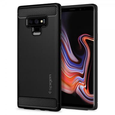 Rugged Armor till Samsung Galaxy Note 9 Suojakuori Mattae Black