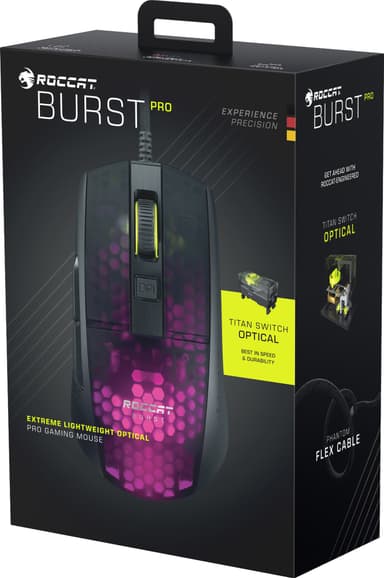 Roccat Burst Pro pelihiiri (musta)