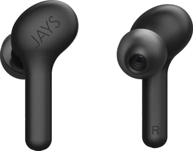 Jays f-Five täysin langattomat in-ear kuulokkeet (musta)