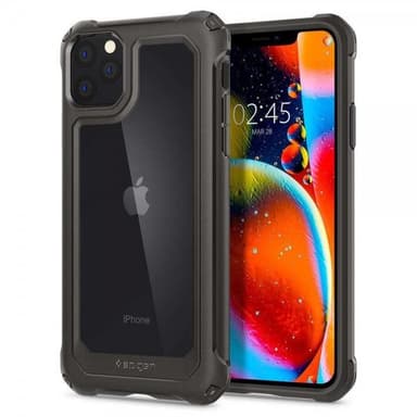 Spigen iPhone 11 Pro Max Kuori Gauntlet Gunmetal