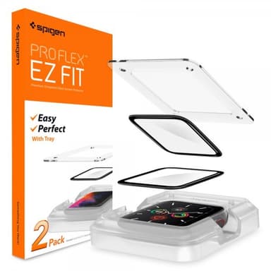 Spigen Apple Watch 40mm Näytönsuoja ProFlex EZ Fit Full Size 2 kpl