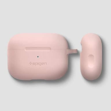 Spigen AirPods Pro Kuori Silikoniii Fit Vaaleanpunainen