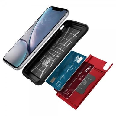Spigen iPhone Xr Kuori Slim Armor CS Punainen