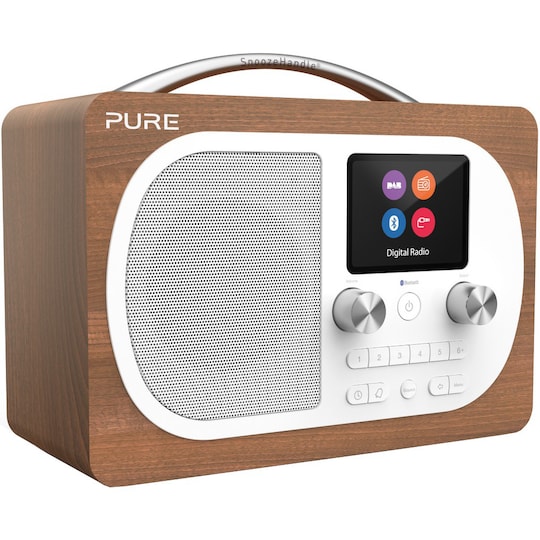 Pure Evoke H4 DAB+/FM radio (pähkinäpuu)