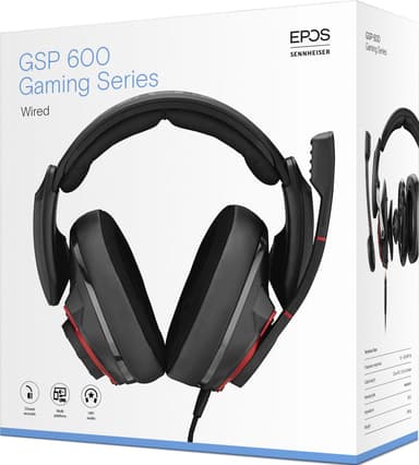 EPOS | Sennheiser GSP 600 pelikuulokkeet
