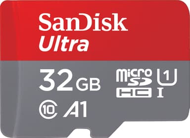 Sandisk Ultra 32 GB mSDHC muistikortti