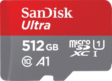 Sandisk Ultra 512 GB mSDXC muistikortti