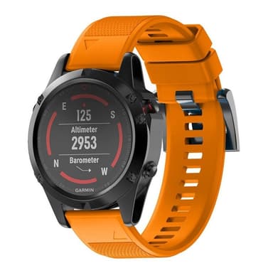 Sport Rannekoru Garmin Fenix 3 / 5X / 5X Plus - oranssi