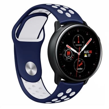 EBN-rannekoru Samsung Galaxy Watch Active 2 - sininen / valkoinen