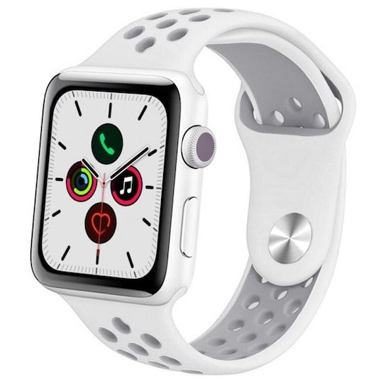 EBN Sport Rannekoru Apple Watch 5 (40mm) - valkoinen / harmaa