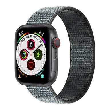 Apple Watch 5 (44 mm) nylonrannekoru - Storm Grey