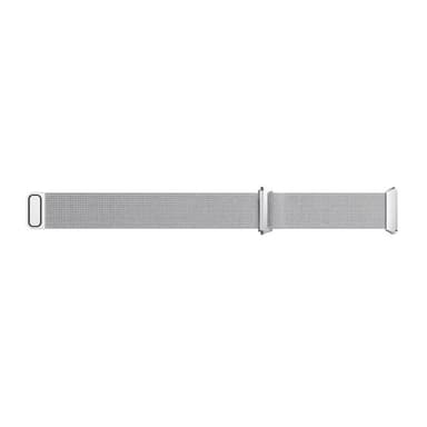 Milanese RSF teräsrannekoru Fitbit Ionic - hopea