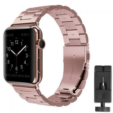 Rannekoru ruostumatonta terästä Apple Watch 42mm - Rosè