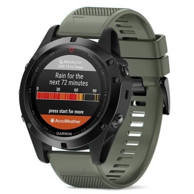 Sport Rannekoru Garmin Fenix 3 / 5X / 5X Plus - vihreä