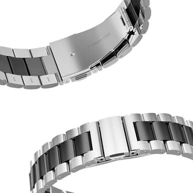 Rannekoru ruostumatonta terästä Samsung Galaxy Watch 46mm - Sv / hop