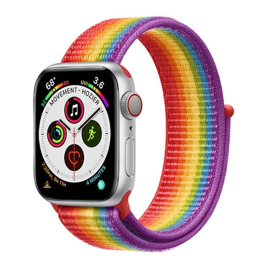 Apple Watch 5 (44 mm) nylonrannekoru - Pride Edition