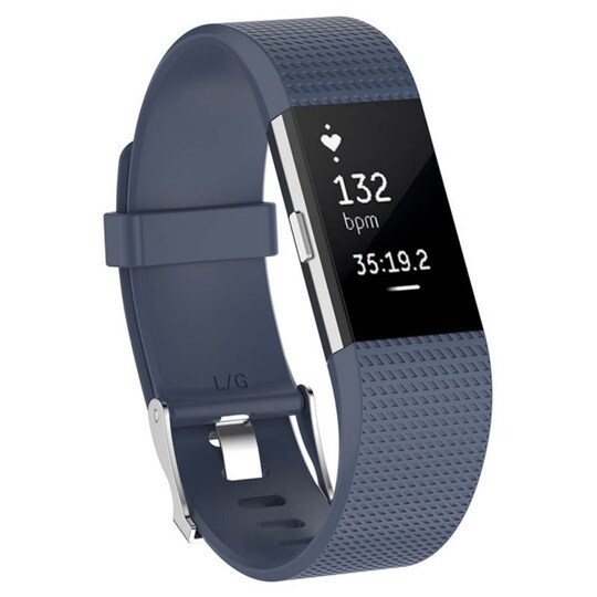 Sport Rannekoru Fitbit Charge 2 - harmaa sininen