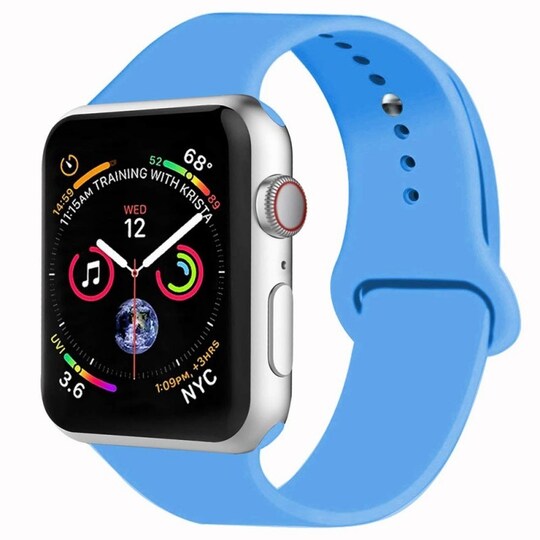 Apple Watch 4 (44mm) Sport Rannekoru - Sininen