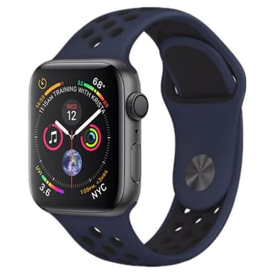 EBN Sport rannekoru Apple Watch 4 (40) - sininen / musta